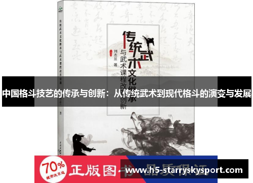 中国格斗技艺的传承与创新：从传统武术到现代格斗的演变与发展